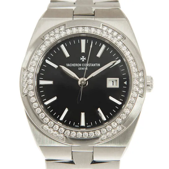Watches Original Vacheron Constantin Overseas Quartz Diamond Black Dial Ladies Watch 1205V100AB591 JMS always Watches Original Vacheron Constantin Overseas Quartz Diamond Black Dial Ladies Watch 1205V100AB591 JMS always