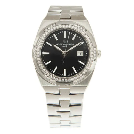 Watches Original Vacheron Constantin Overseas Quartz Diamond Black Dial Ladies Watch 1205V100AB591 JMS always Watches Original Vacheron Constantin Overseas Quartz Diamond Black Dial Ladies Watch 1205V100AB591 JMS always